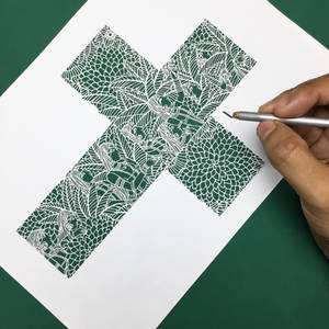 Nature Papercutting art Papercuts pattern 3d paper