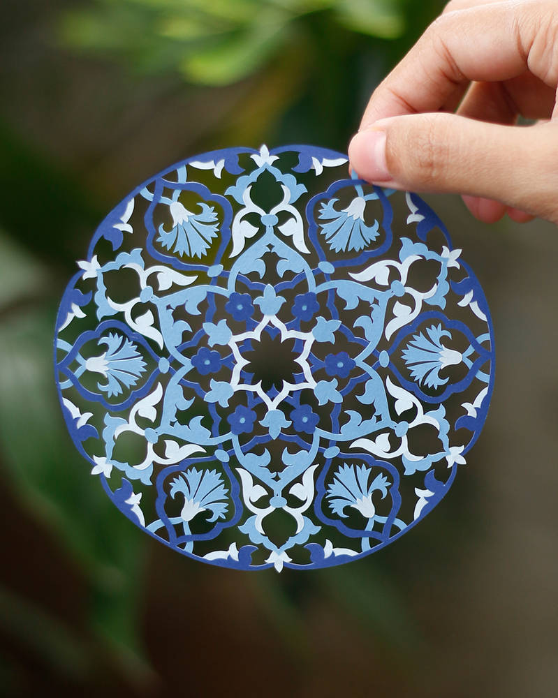Papercut Islamic Pattern Papercutting Paper Craft by ParthKothekar on ...