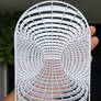 Torus Illusion Papercutting Art Papercut Craft