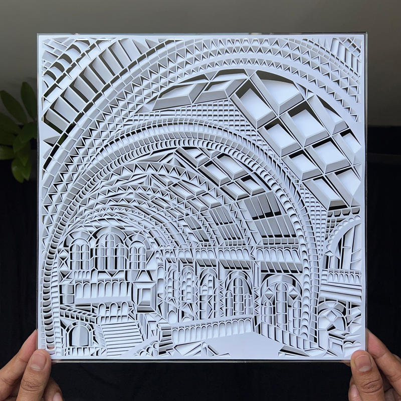 Papercut Deviantart Papercut Natural History Museum Papercutting Art by ParthKothekar on ...