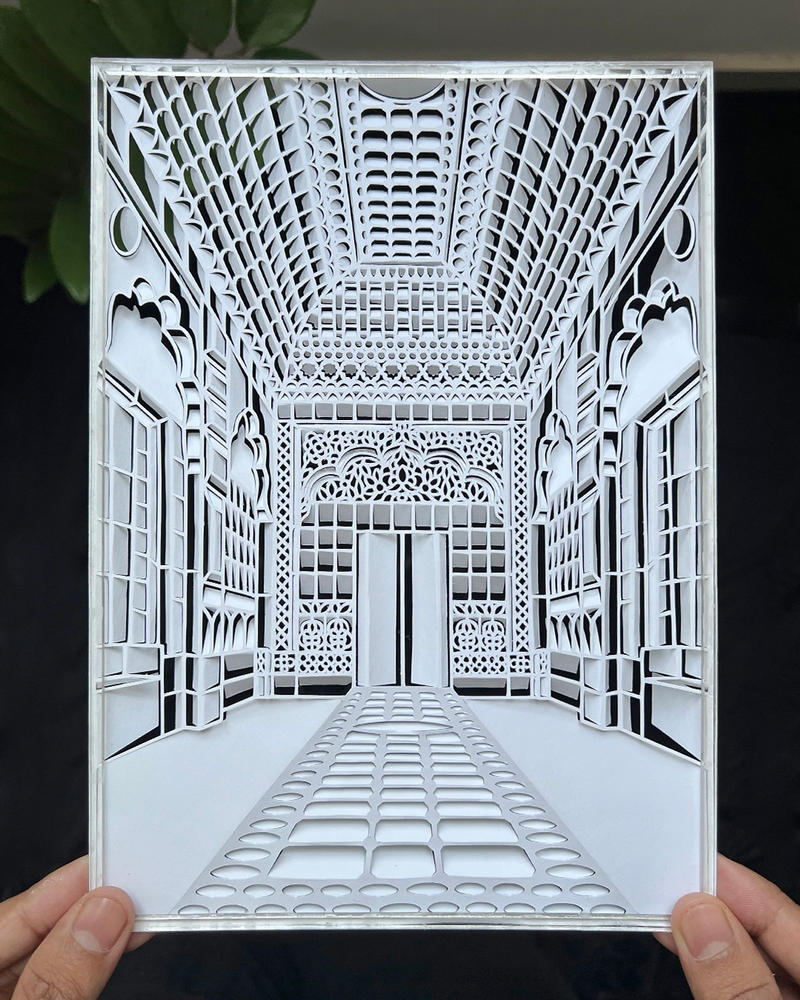 Indian Heritage Papercut Art Papercutting Craft by ParthKothekar on ...