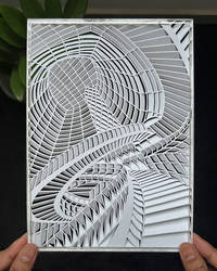 Architecture Paper Cut and Fold Papercutting Craft