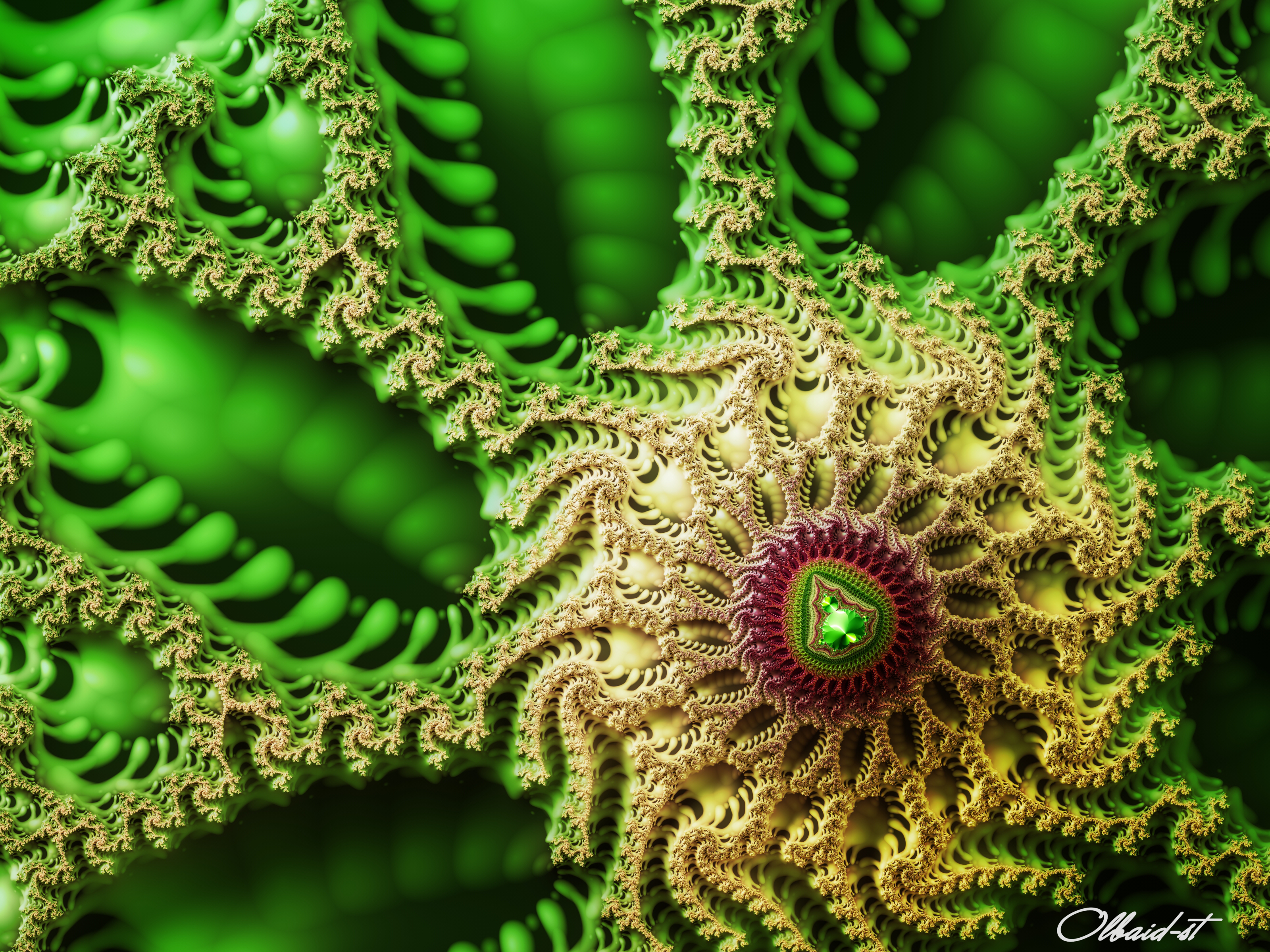 Mandelbrot 76 - Tears of a clown -