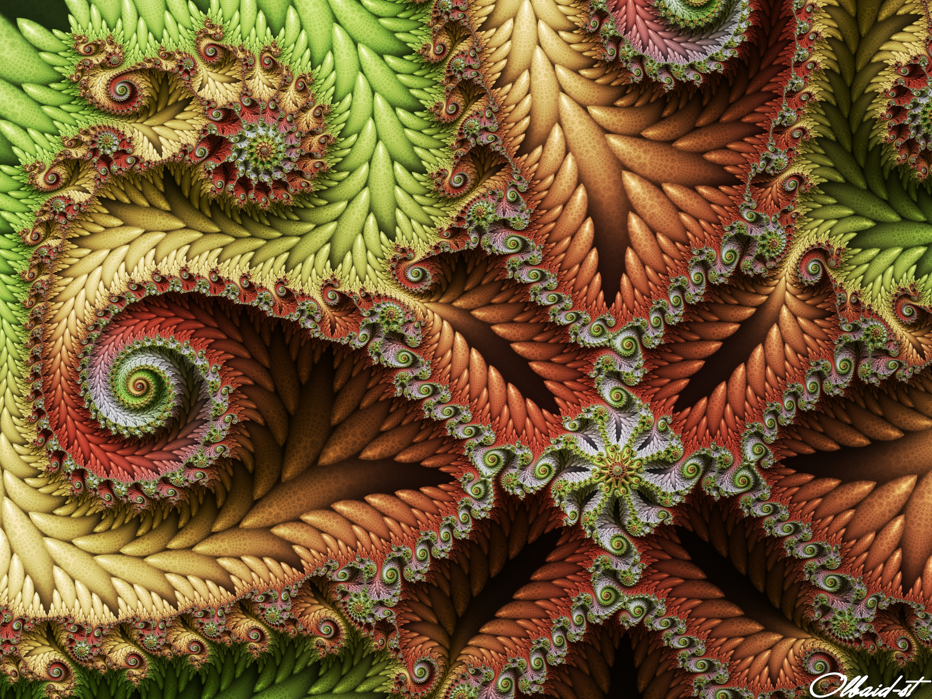 Mandelbrot 115 - Roll on spring! -