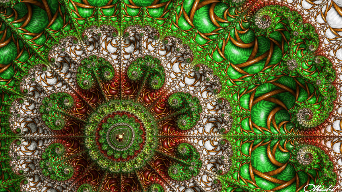 Mandelbrot 142 - Merry Christmas 2016 - by Olbaid-ST Mandelbrot 142 - Merry Christmas 2016 - by Olbaid-ST
