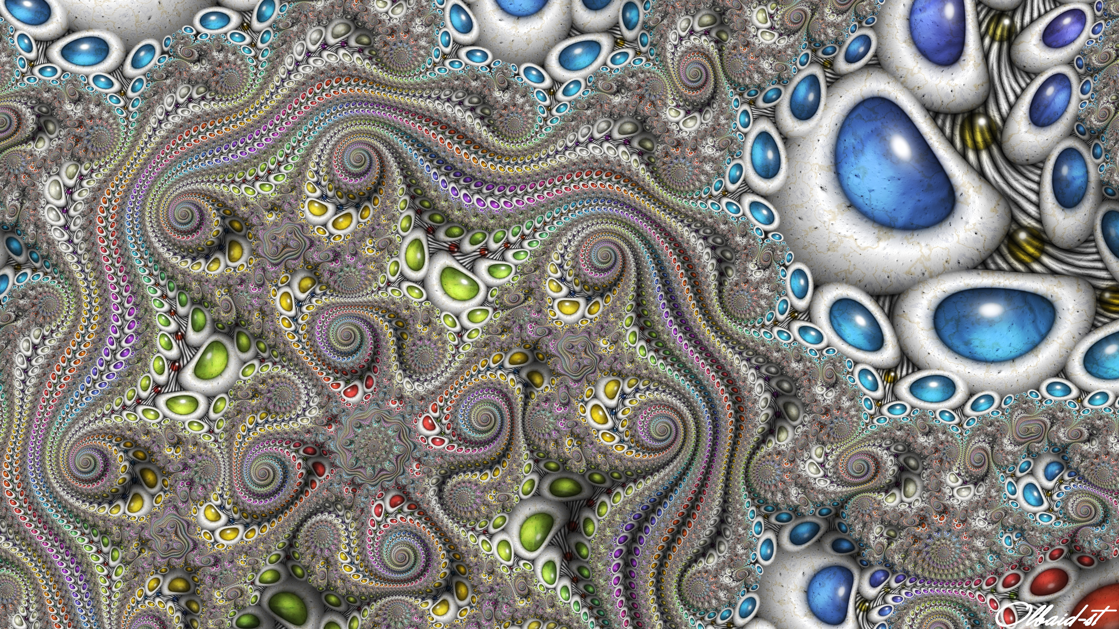 Mandelbrot 144 - Everybody is different -