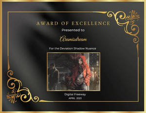 Award of Excellence Shadow Nuance Aramisdream