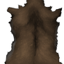 Small Antlered pelt - brown