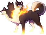 Shiberus - familiar by momma-kuku