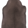 Hippopotamus pelt - Grey