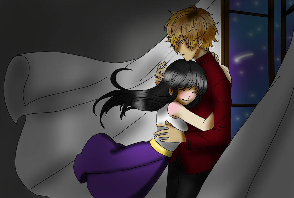 Hug Night Animation midnight hug by AlanahDraws on DeviantArt