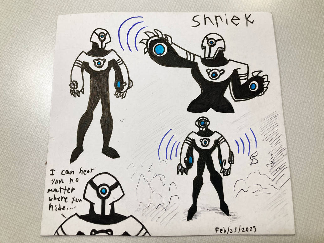 Shrieg Batman beyond Shriek by freedomforclones on DeviantArt