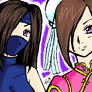 Kitana and Chun-Li