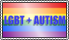 LGBT + Autism Stamp