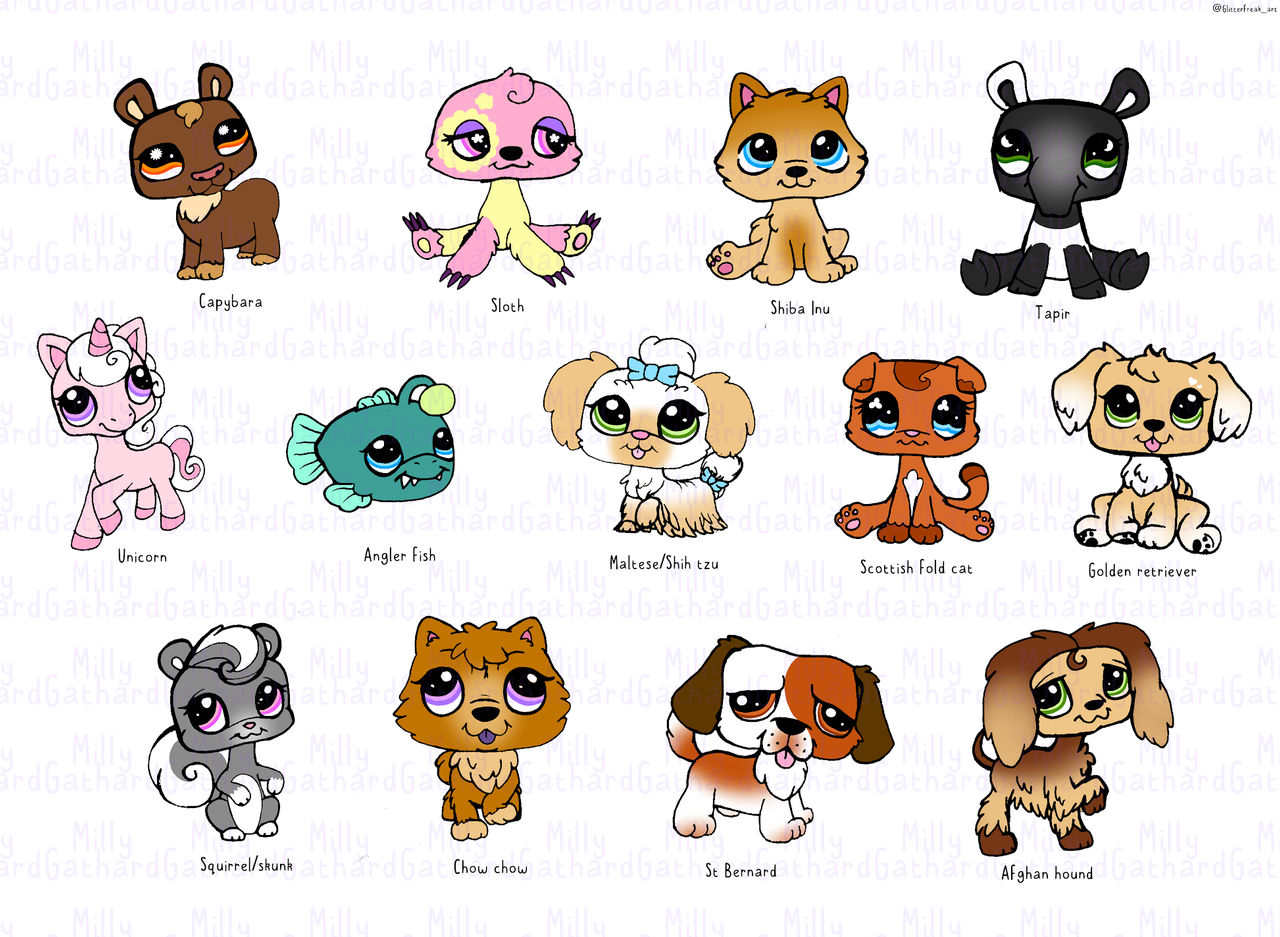 Lps designs #2 by MillyGathardArt on DeviantArt