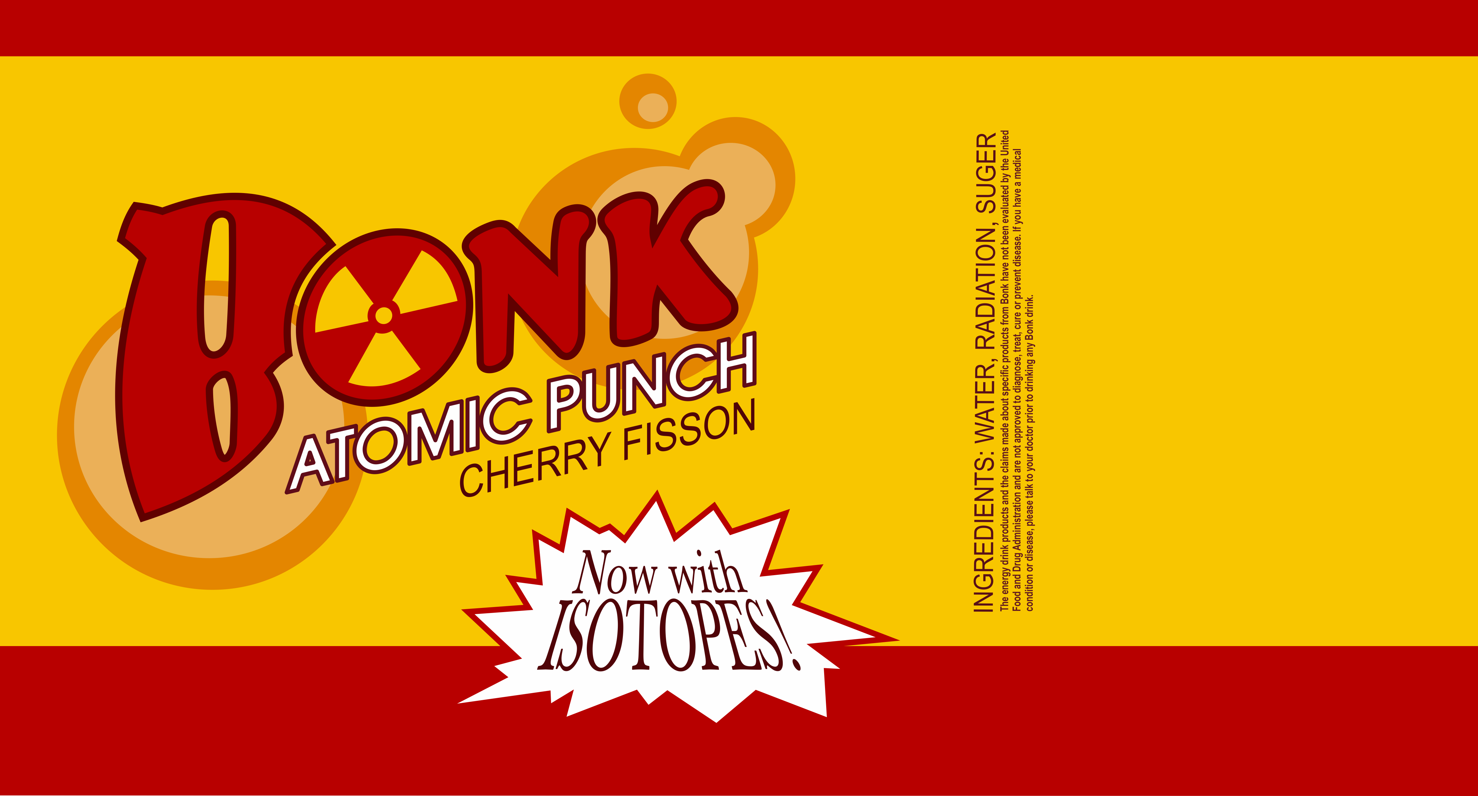 BONK Cherry Fission - Print Me