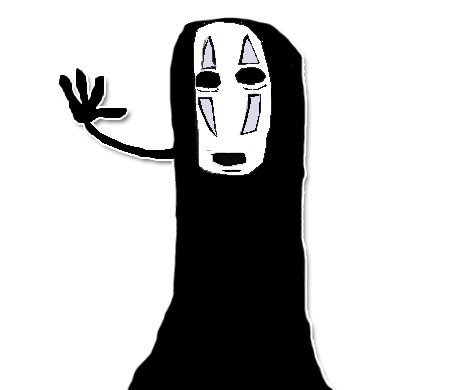 NO-FACE Saying hi