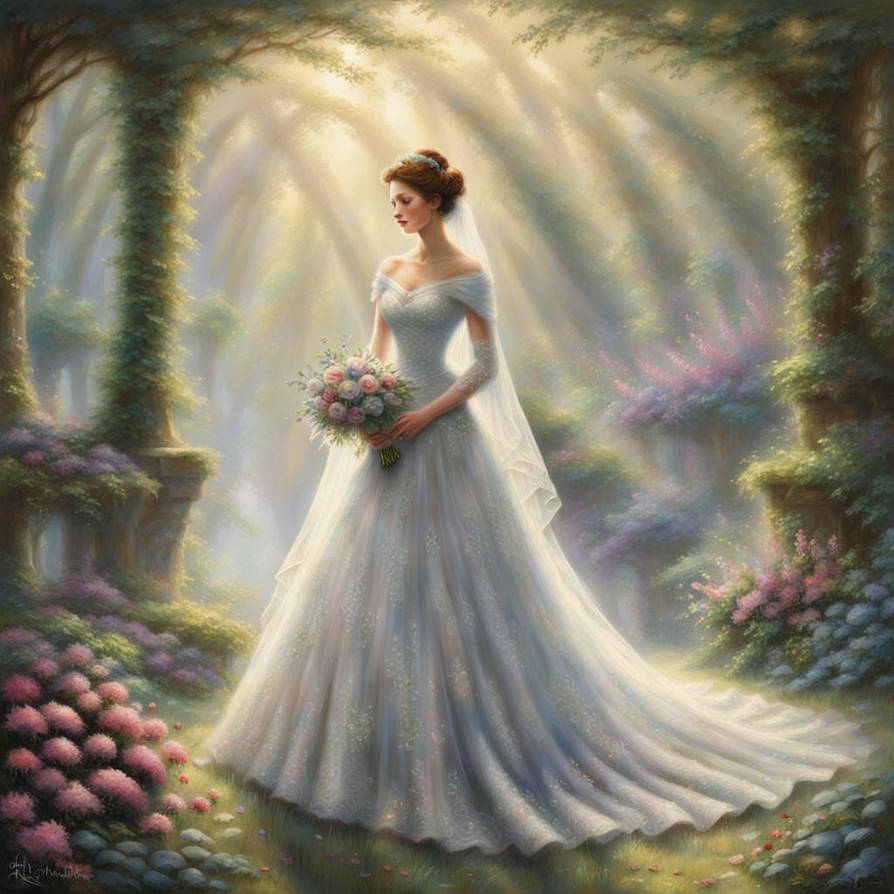 Deviantart Bride Dressing the bride by Tortoise2305 on DeviantArt