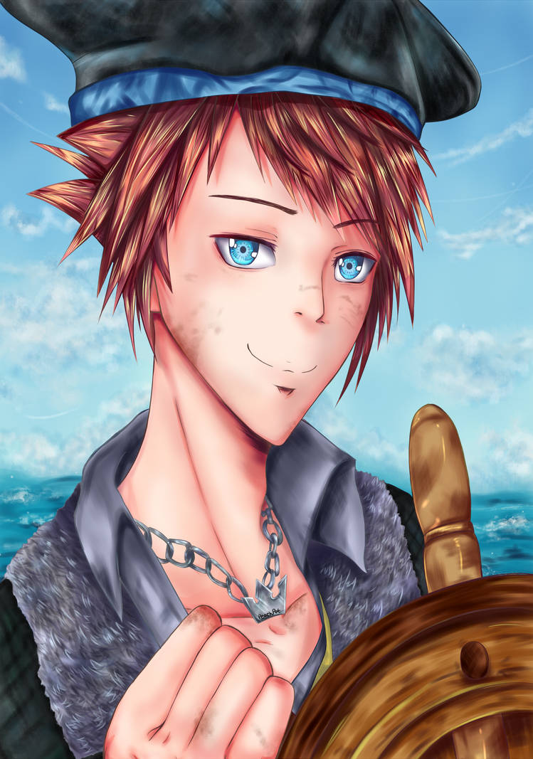 Pirate Sora by PeachPot on DeviantArt