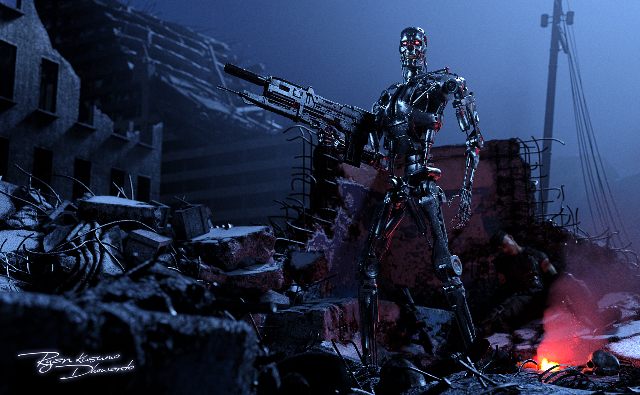 Terminator Infiltration Terminator T-800 Infiltrator by ryankd233 on DeviantArt