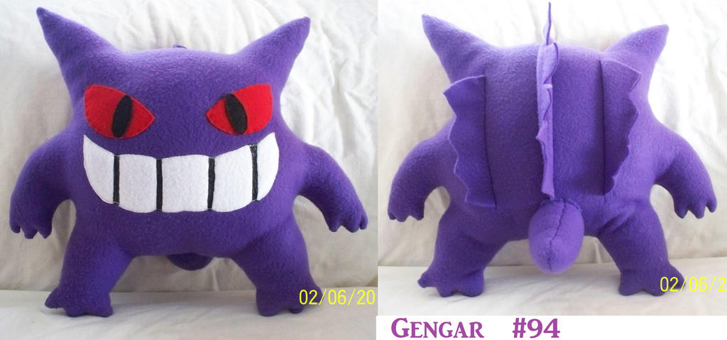 Gengar Pillow FOR SALE by TatsuoMizushima on DeviantArt