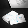 Clean Pentagon Business Card
