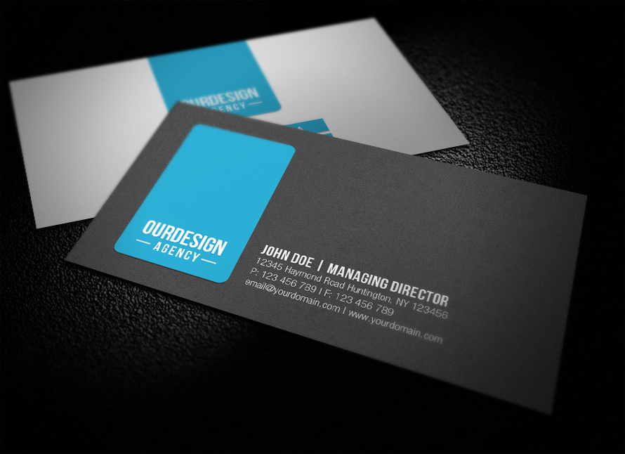 Clean Professional Business Card