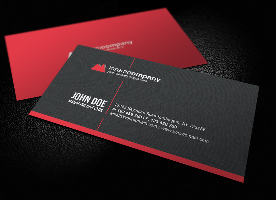 Professional Corporate Business Card