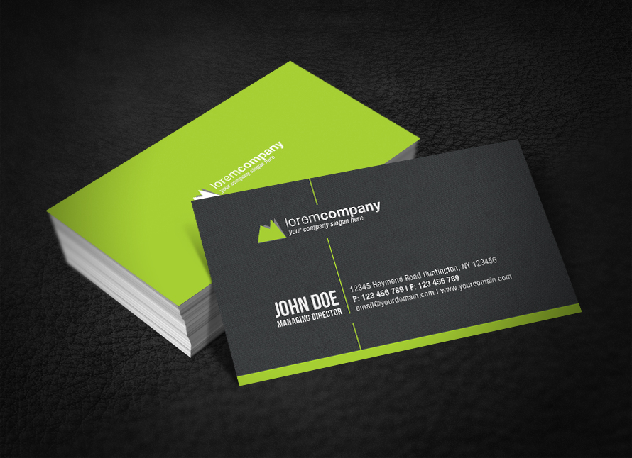 Professional Corporate Business Card by glenngoh