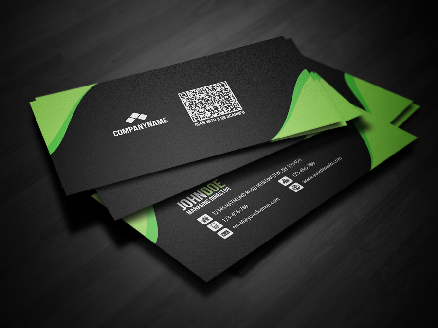 Qr Code Design Business Card