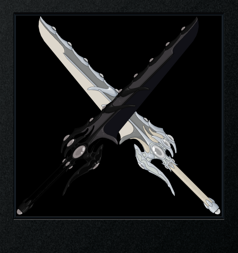 twin swords 2 by ember-reed on DeviantArt