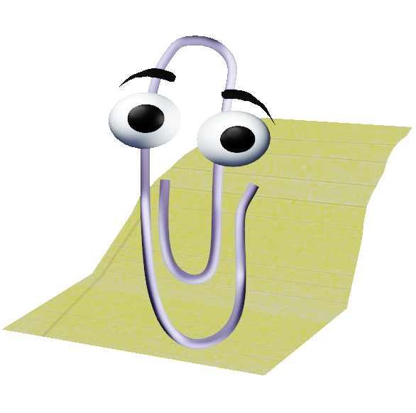 Printables Clippy Clippy by zorua-awesome on DeviantArt