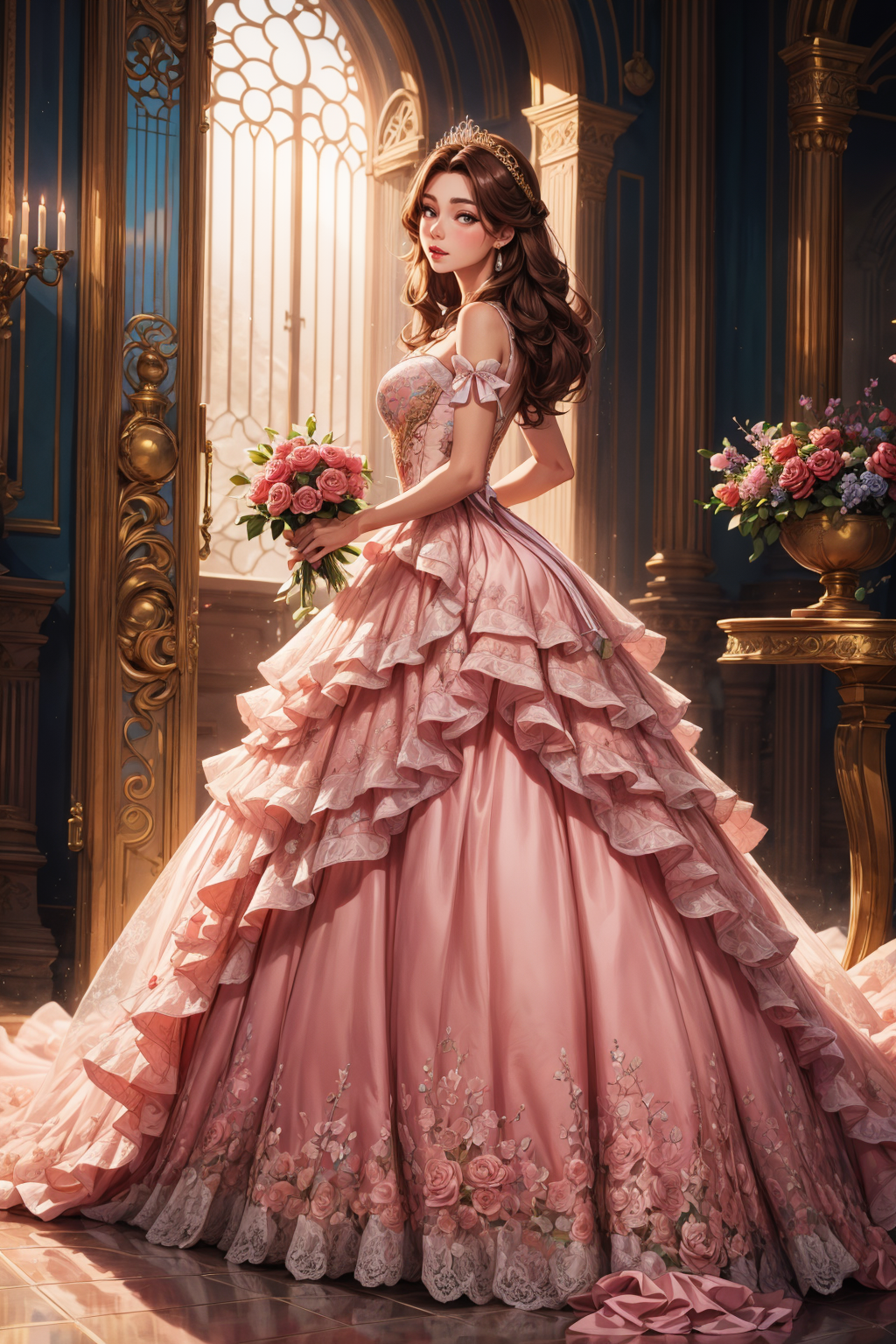 Digital Princess Drawing Princess Portrait - Digital Art by hoangpham220812 on DeviantArt