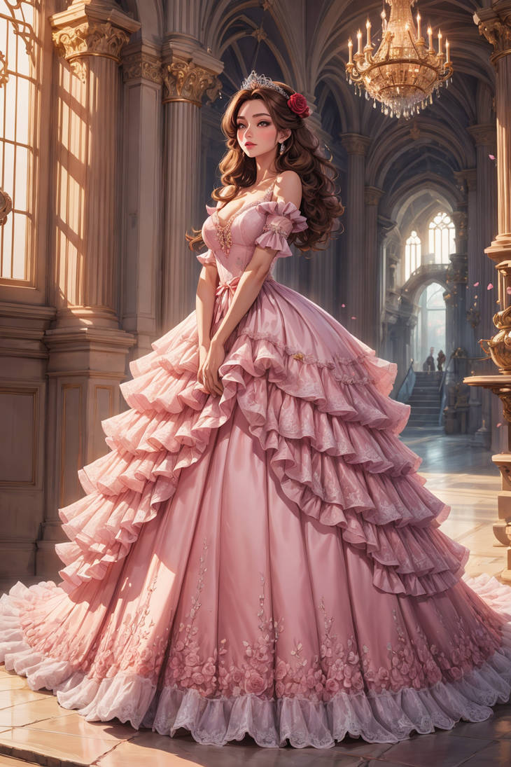 Digital Princess Drawing Princess Portrait - Digital Art by hoangpham220812 on DeviantArt