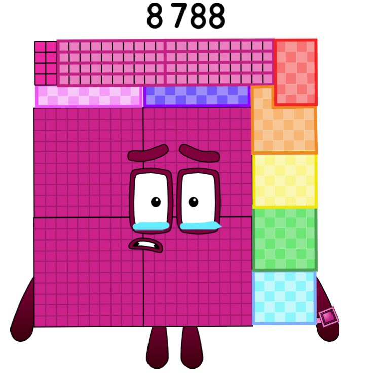 Numberblocks 8788K blocks by AlTarot on DeviantArt