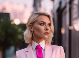 Pink Suit 35