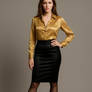 Dressy Damsel 1 Gold and Black 1