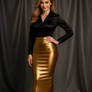 Dressy Damsel 13 Black and Gold 3