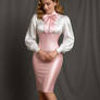 Delicate Damsel 24 Baby Pink and White 2