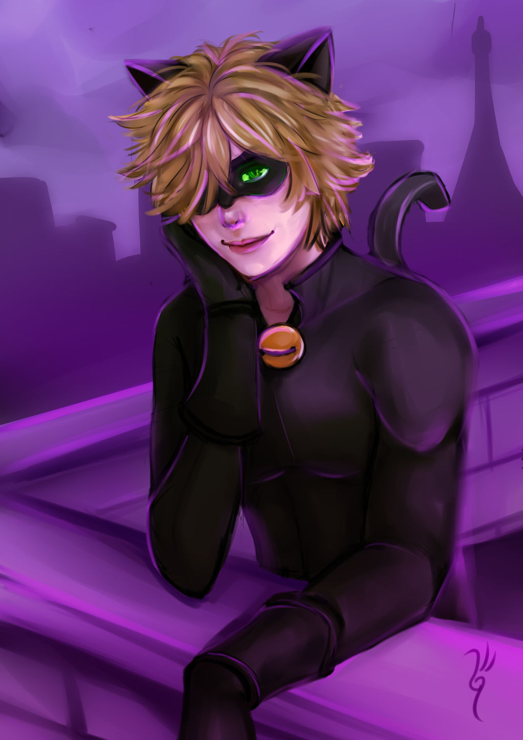 Chat Noir by JulianaGalardo on DeviantArt