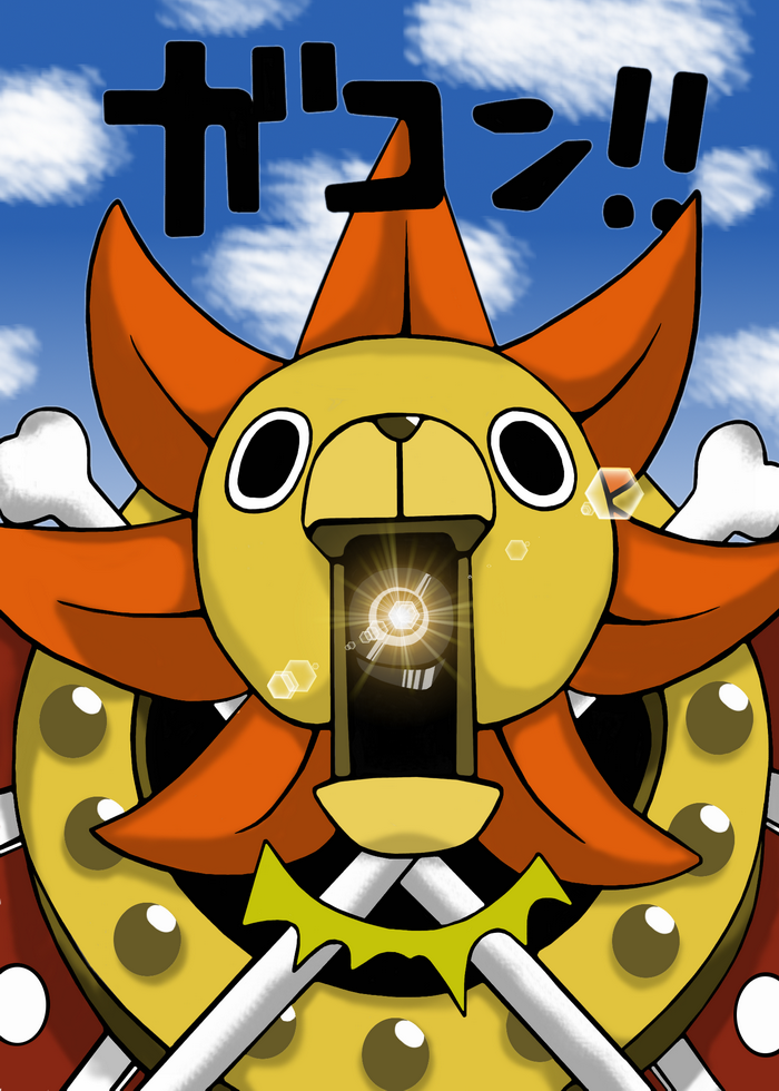 One Piece Opening 24 PAINT Sunny by lil21quadrat on DeviantArt