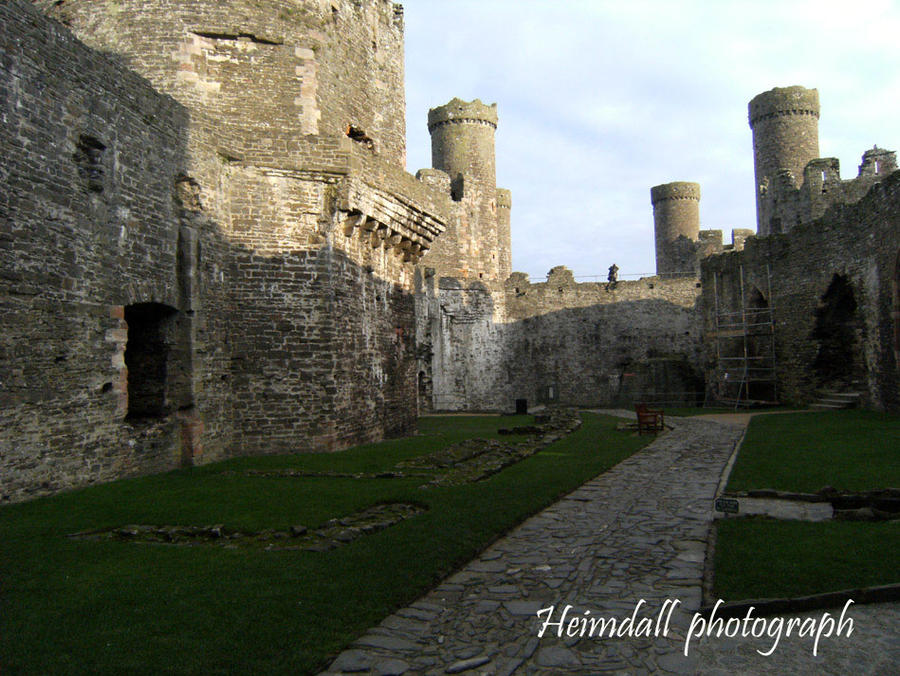 Inside The Conwy Castle By Heimdall Photograph On DeviantArt inside-the-conwy-castle-by-heimdall-photograph-on-deviantart