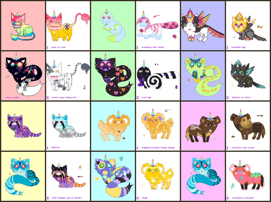 unicats animals breeding !! by Dragarbage on DeviantArt