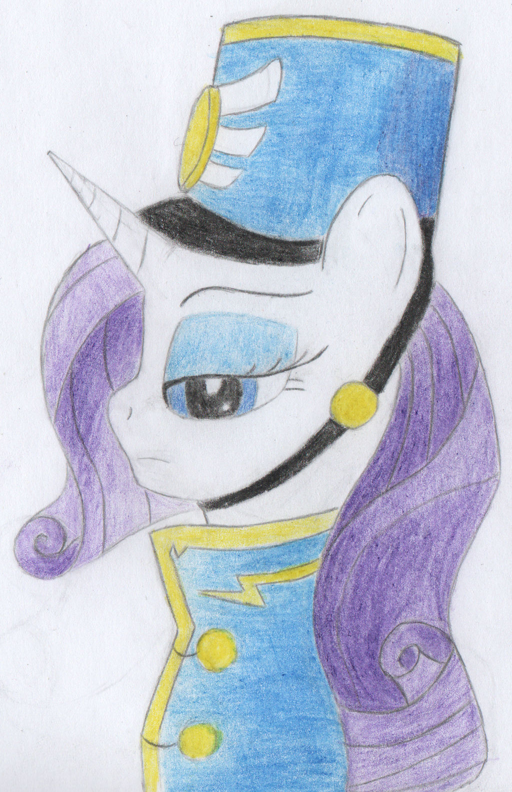 Sgt. Rarity by Masfekto on DeviantArt