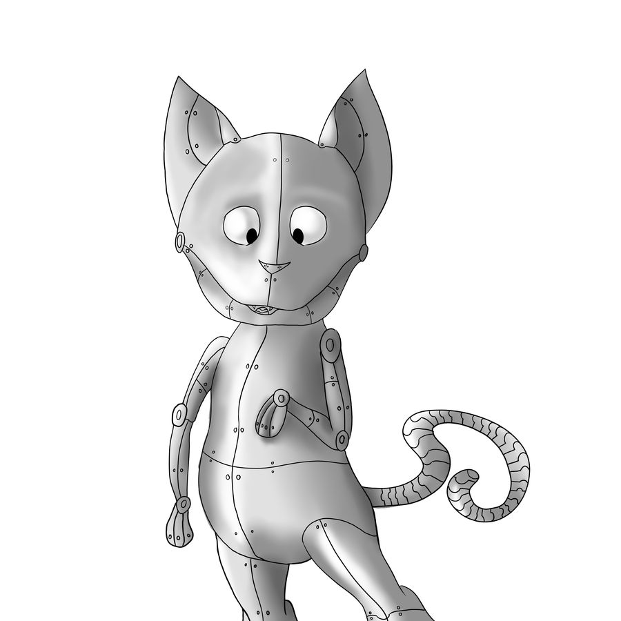 Robot cat