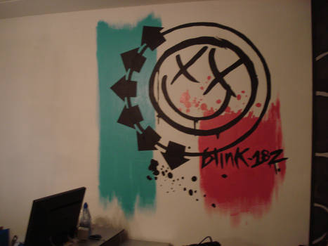 Blink 182 Wall painting