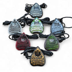 Glass Ouija Planchette Pendants