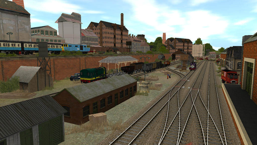 Knapford Yards By Ptg911 On Deviantart