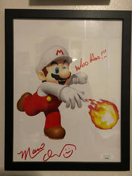 Fire Mario By Charles Martinet