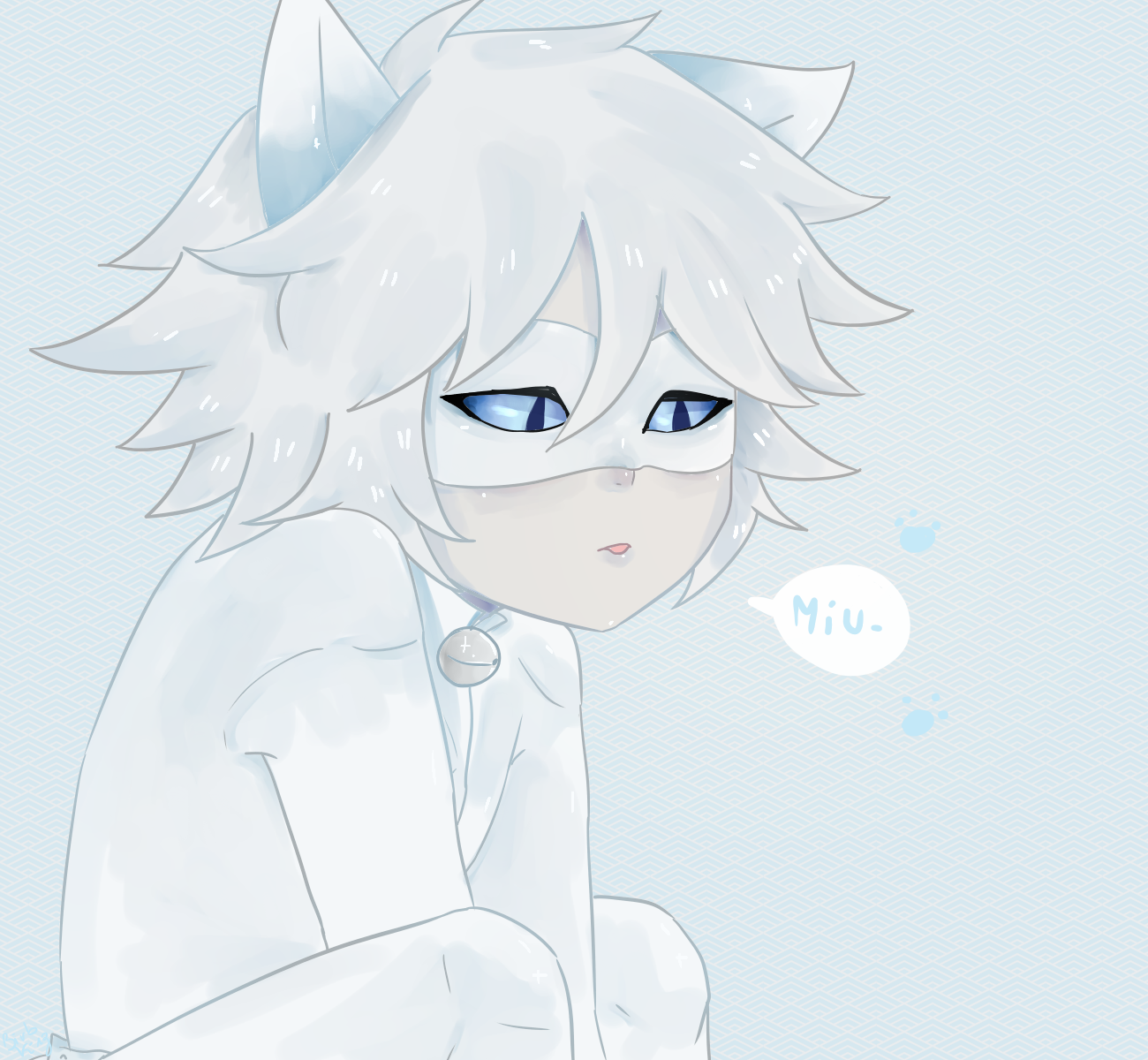 Chat Blanc Chibi Or Something By Magic Alis On Deviantart